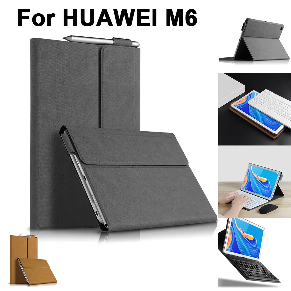 50 # чехол для Huawei Mediapad m6 с Bluetooth клавиатурой складной защитный подставкой M6 10 8