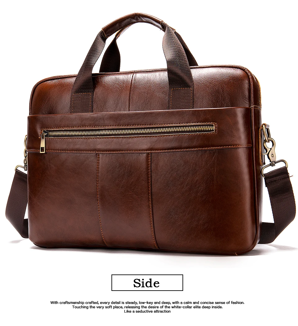 Мужская сумка-портфель мужская сумка из натуральной кожи для ноутбука деловая сумка-тоут для мужчин t офисная Портативная сумка для
