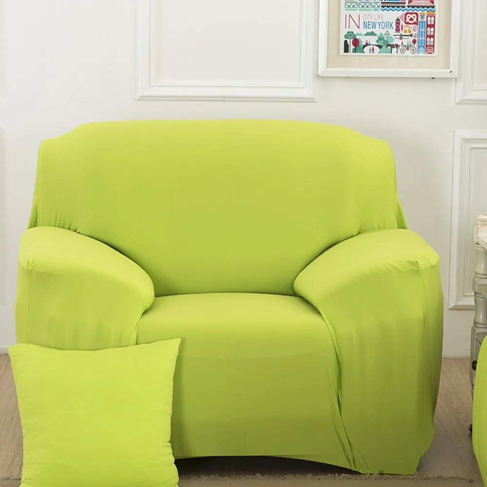 Все включено Нескользящие чехлы для диванов slipcovers диван многоцветные подседельные эластичные чехлы для диванов диван в гостиной чехол - Цвет: GREEN