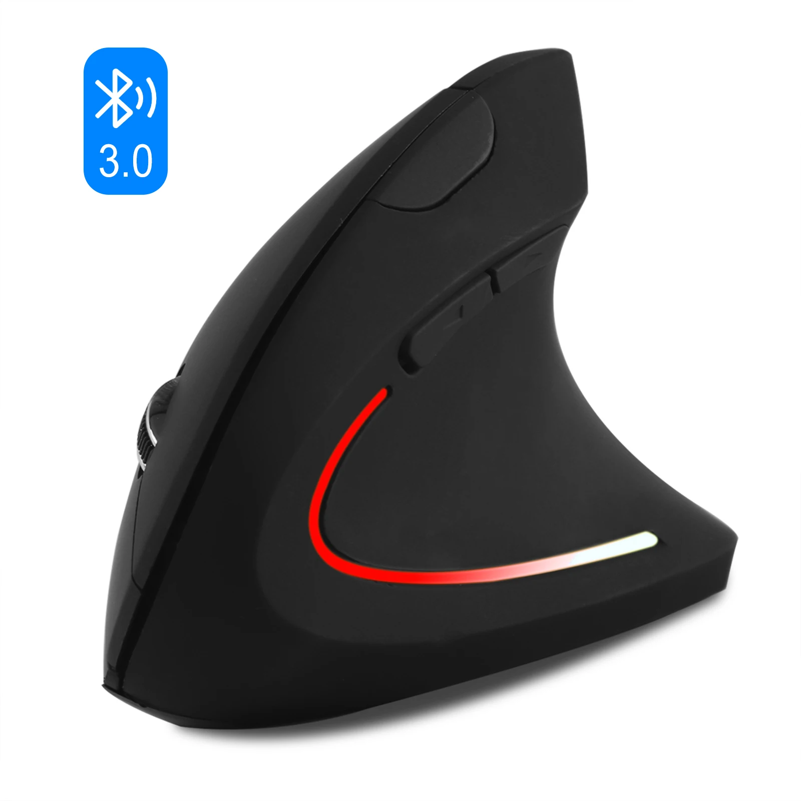 Беспроводной вертикальный Мышь Bluetooth эргономичная оптическая 1000/1200/1600 Точек на