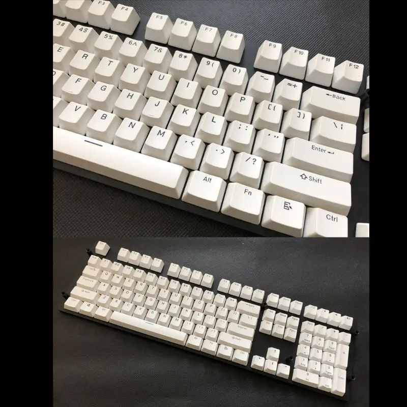 108 клавиш PBT Keycap Вишневый профиль ANSI раскладка двухцветный литьевой колпачок для механической клавиатуры AXYF