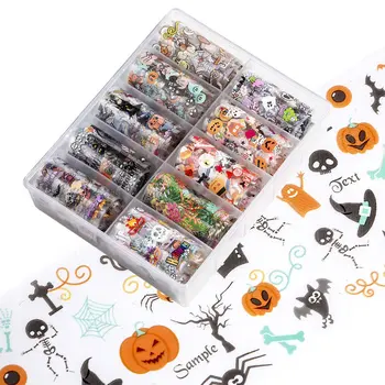 

10 Sheet Christmas Nail Foil Stickers Nail Decals Art Nails Foil Transfer Stickers Decals for DIY NShopping