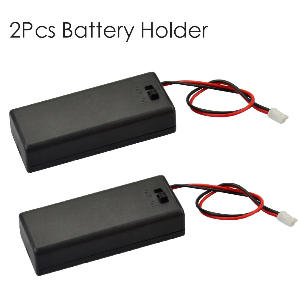 Funda porta baterías AAA de 3V, Kit de cubierta para placa de expansión, para BBC Micro:bit, 2 uds.