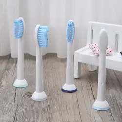 4 шт./упак. электрические головки зубной щетки Замена подходит для Philips Sonicare P-HX-6054/HX6054 мягкие щетинки насадки зубных щеток