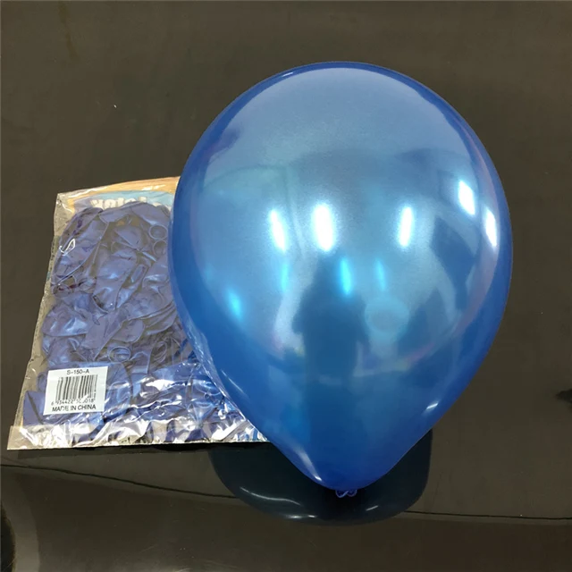 20 шт./партия, 10 дюймов, 1,5 г, латексные воздушные шары с черным жемчугом, воздушные шары на день рождения, надувные украшения для свадебной вечеринки, детские игрушки, globos - Цвет: Blue