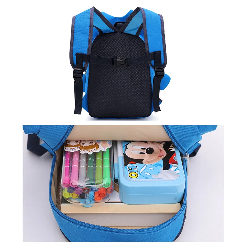 New 3D Triceratops School Bags for Boys Girls Cute Animals Children Bags Toddler Kids School Backpack waterproof Mochilas 6