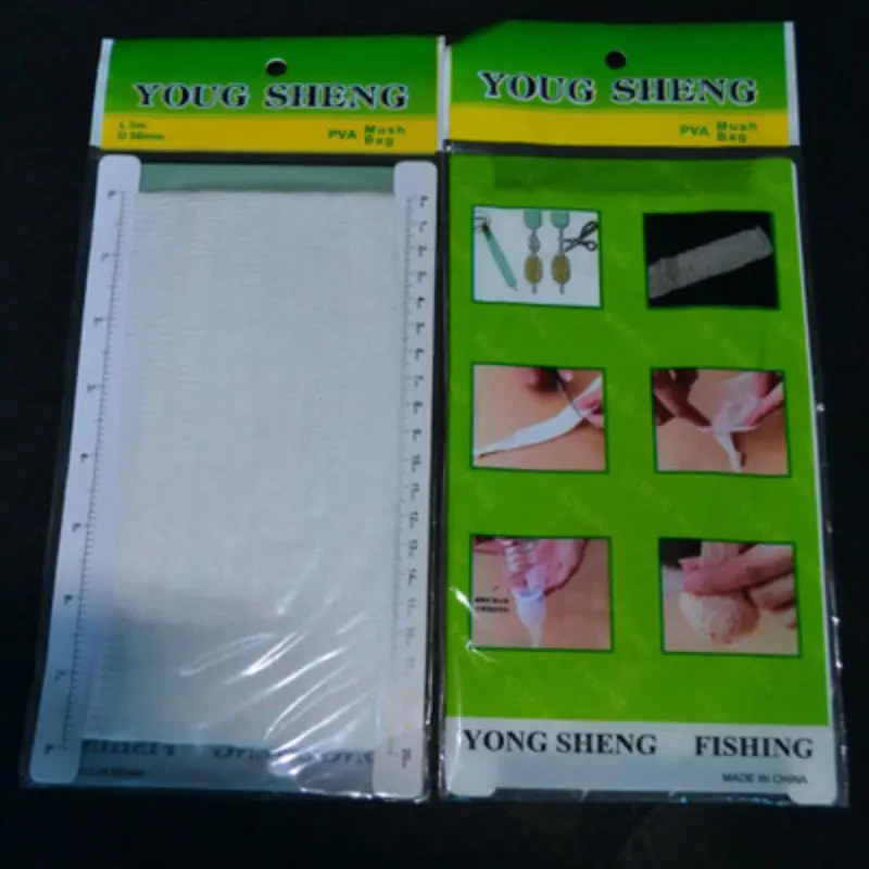 

Plastic Papers Card Hardcover Fishing Play Nest Device Baits PVA Net Baits Thrower new.Network PVA Water-soluble