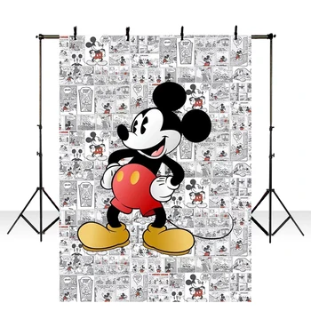 

Traktatie Kinderen Verjaard Vinyl Photobooth Mickey Mouse Party Children Birthday Backdrops Custom Photo Studio Background