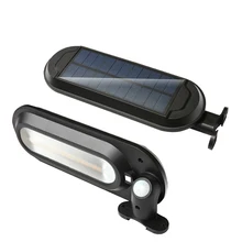 Уличный светодиодный светильник на солнечной батарее с датчиком движения PIR, водонепроницаемый Уличный настенный светильник, солнечный садовый светильник, лампа на солнечной батарее для двора и патио