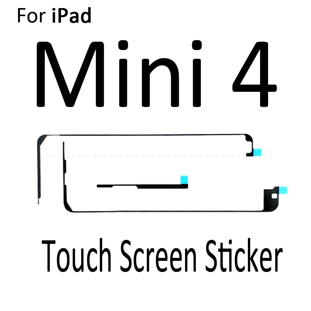 2 компл. / Лот 3 м клейкая средняя рамка наклейка для iPad Air 4 2019 2020 Mini 1 5 лента