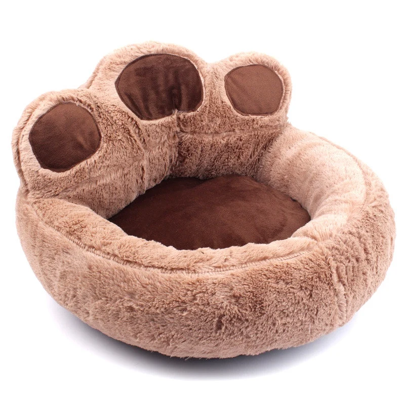 ABUI-Bear флисовый зимний теплый мягкий коврик для собаки, щенка, кровать, домик, гнездо, моющийся, для маленьких собак, домашних животных, кошек, коврик, подушка для питомников