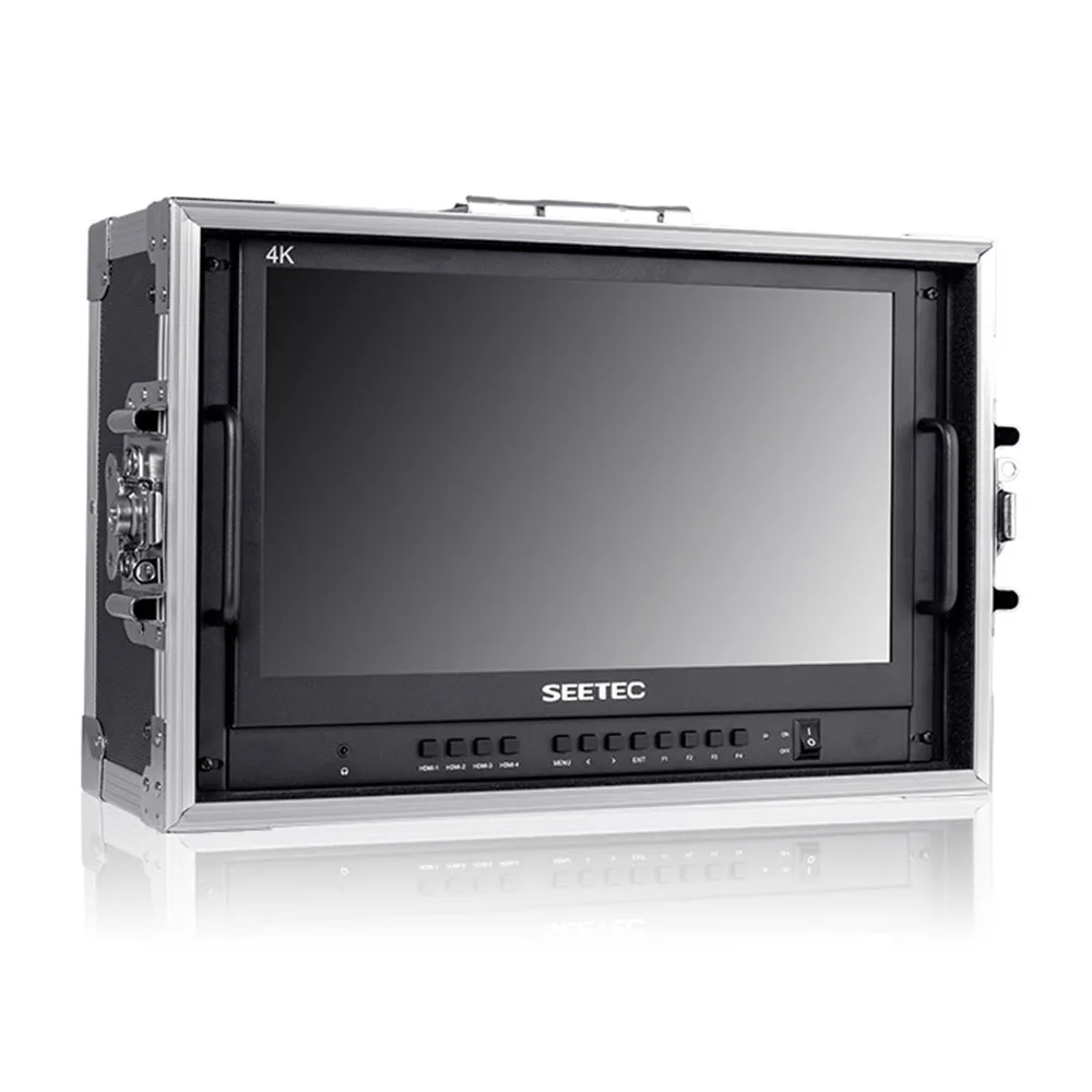 SEETEC ATEM156-CO 15.6&rdquo; 4K HDMI Multiview Portable Carry-on Live Streaming Broadcast Director Monitor for ATEM Mini Mixer Pro