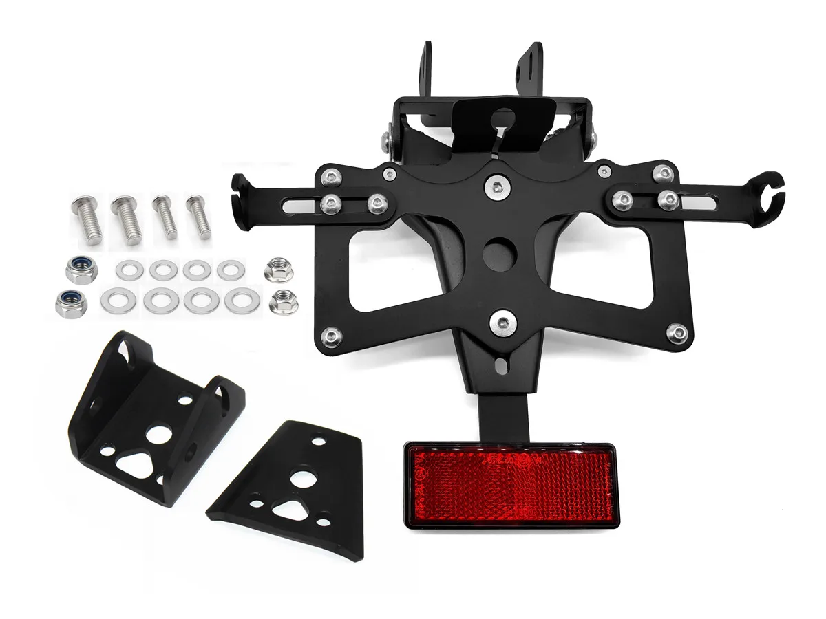 

Motorcycle CNC Rear License Plate Holder Bracket Fender Eliminator Fit For Yamaha YZF-R1 RN19 2007-2008