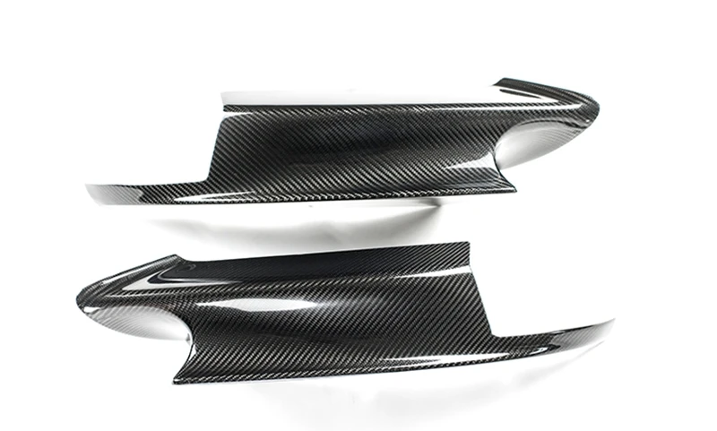 2 шт карбоновый передний бампер для губ Splitter spiler Flap Cupwings для B MW 08-12 E92 E93 M3 M-sport Bumper