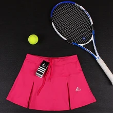 Плиссированные спортивные юбки для женщин, юбки для бадминтона, тенниса, повседневные женские быстросохнущие теннисные юбки, дышащие спортивные юбки для тренировок