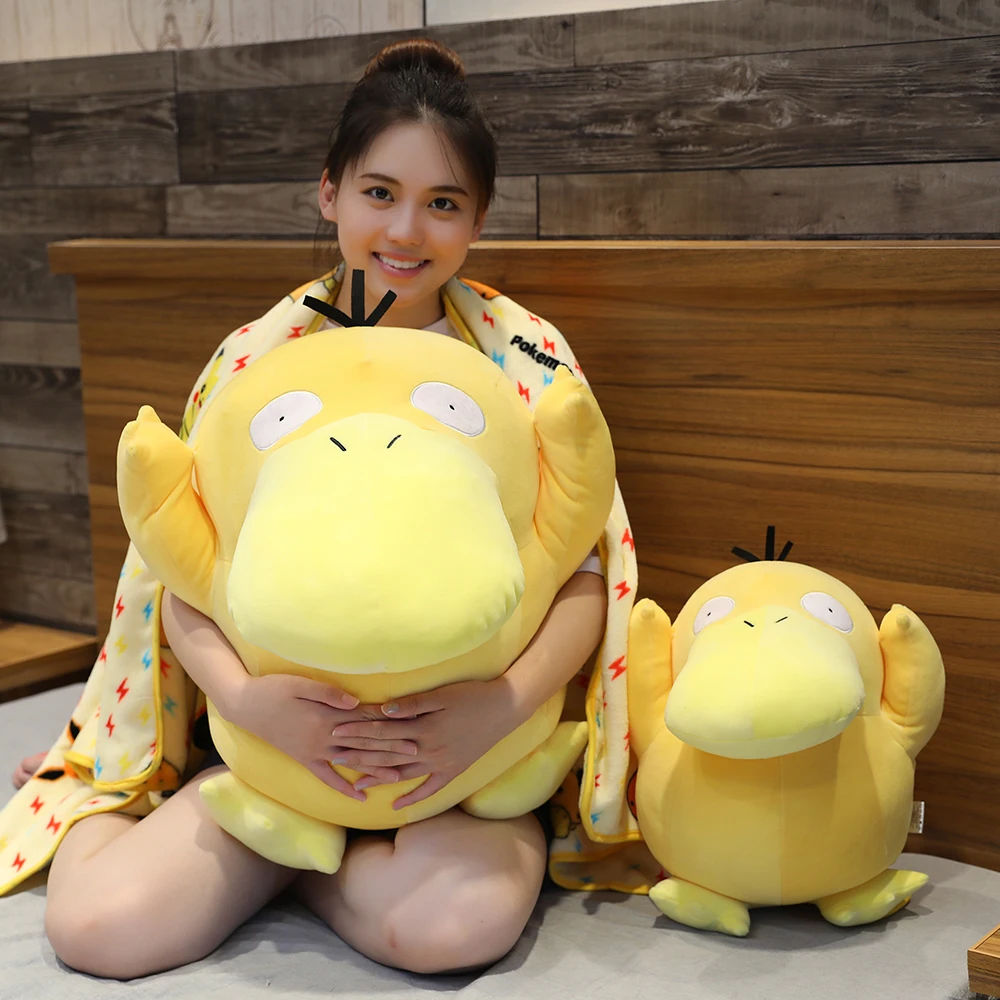 22/40/60 см милые Psyduck чучела плюшевых игрушек для костюмированной вечеринки по японскому Аниме Кукла Psyduck мультфильм дети Штаны для девочек с рождественским изображением подарки на день рождения