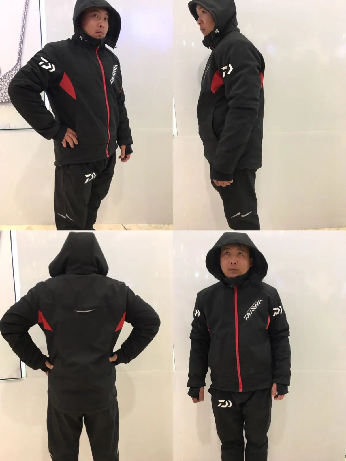 

2019 New DAIWA Fishing Clothing Set Spring Autumn Outdoor Sport Hiking Fishing Shirt and Pant Men Plus Size M-5XL Fishing Jacket