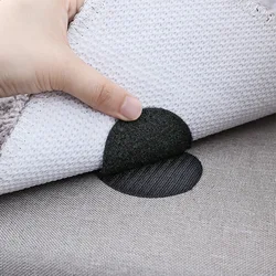 Autocollants adhésifs Double face pour la maison, lot de 5 pièces, Non marquantes, fixes, pour canapé lit, tapis, nappe, fixation antidérapante 