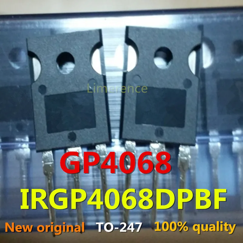 100% nuevo 50 unids/lote original MOSFET IGBT IRGP4068DPBF 600V 48A IRGP4068D TO-247 Transistor | Электронные компоненты и