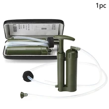 Портативный Керамический Мини-очиститель для экстренного выживания, медицинского ухода, фильтр для воды, для кемпинга, туризма, многофункциональный ультра-светильник