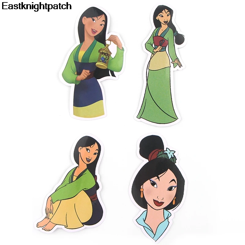 21 шт. классический стиль mulan Водонепроницаемая Съемная наклейка DIY Скрапбукинг альбом ноутбук скейтборд мотоцикл украшение дома E1074