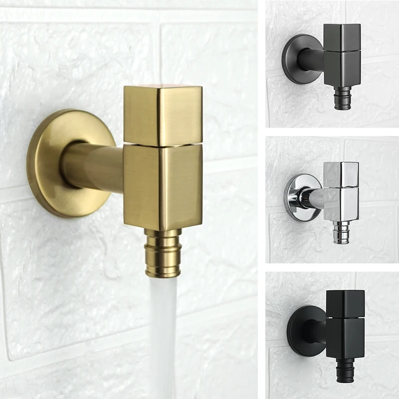 Brass Washing Machine Faucet Tap Outdoor Faucet Sink Garden Washing
