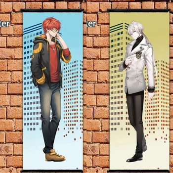 

Mystic Messenger 707 zen boyfriend Anime Cloth Poster Wall Scroll 105x40cm