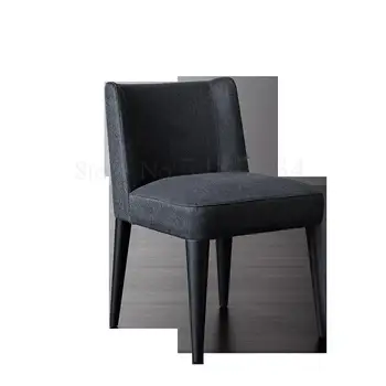 

Dining Chair Fashion Simple Dining Table And Chair Reception Chair Computer Chair Fabric Single Chair Coffee Chair Leather