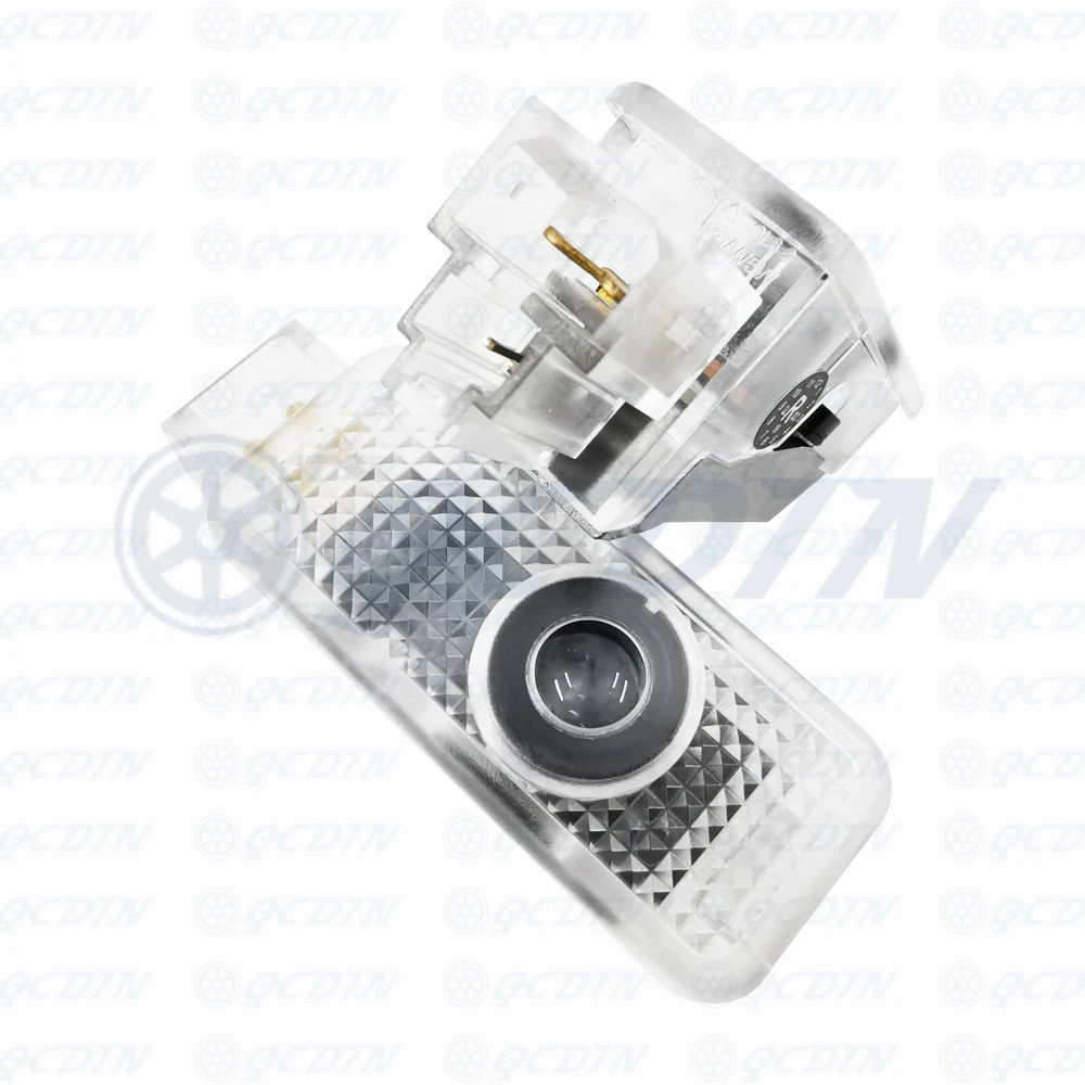 QCDIN 2pcs for AUDI E-Tron OEM Car LED Logo Door Light Projector Lamp for All AUDI Car Model QCDIN 2pcs for AUDI E-Tron OEM Car LED Logo Door Light Projector Lamp for All AUDI Car Model