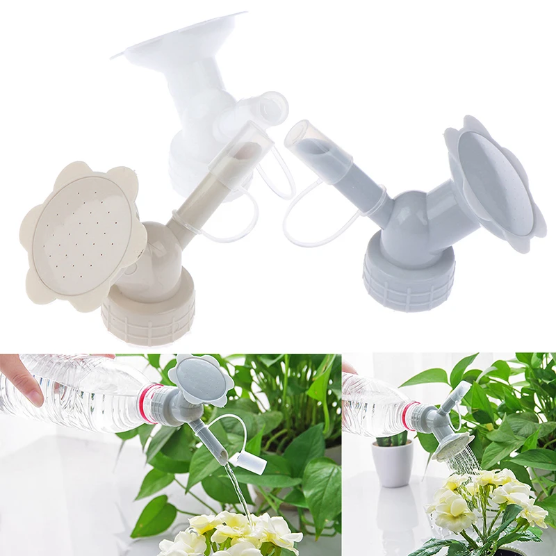 2 In 1 Plastic Sprinkler Nozzle For Flower Waterers Bottle Watering Cans Sprinkler Shower Head Gardening Tools Hot Sale