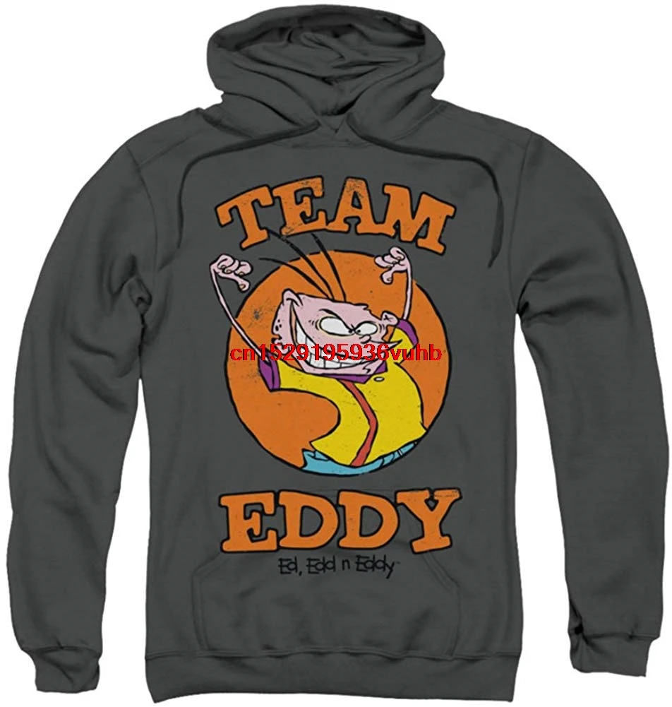 Ed, Edd N Eddy мужская команда Eddy Толстовка С Капюшоном Серая