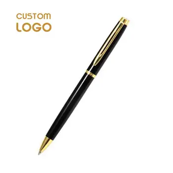

Metal Luxury Ballpoint Pen With Logo Promotional Gifts Customized Logo Pen Roller Ball Pens For Writing Office Stationery