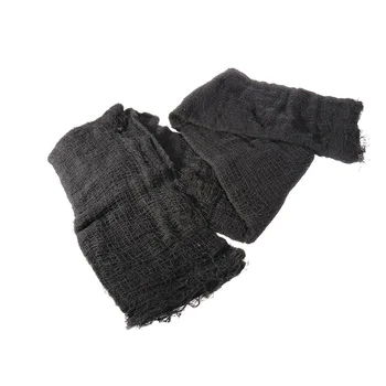 

Halloween Creepy Spooky Dark Cloth Drape Cover Gauze Decoration for Party Doorways Curtain Entryways