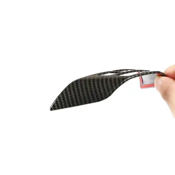 

E84 2pcs Decoration Carbon Fiber Style Black Button Frame Sticker For BMW