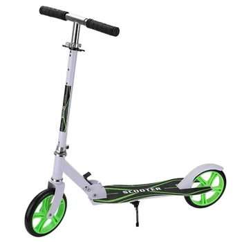 

Fashion Scooter Portable Foldable Adjustable Height Shock Absorption Load-bearing 100KG 2 Color