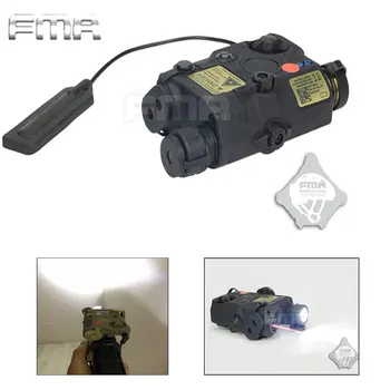 

FMA AN/PEQ-15 Upgrade Version Red Laser&LED White Light With IR Lenses Flashlight Hunting Rifle Gun Helmet Light Battery Case