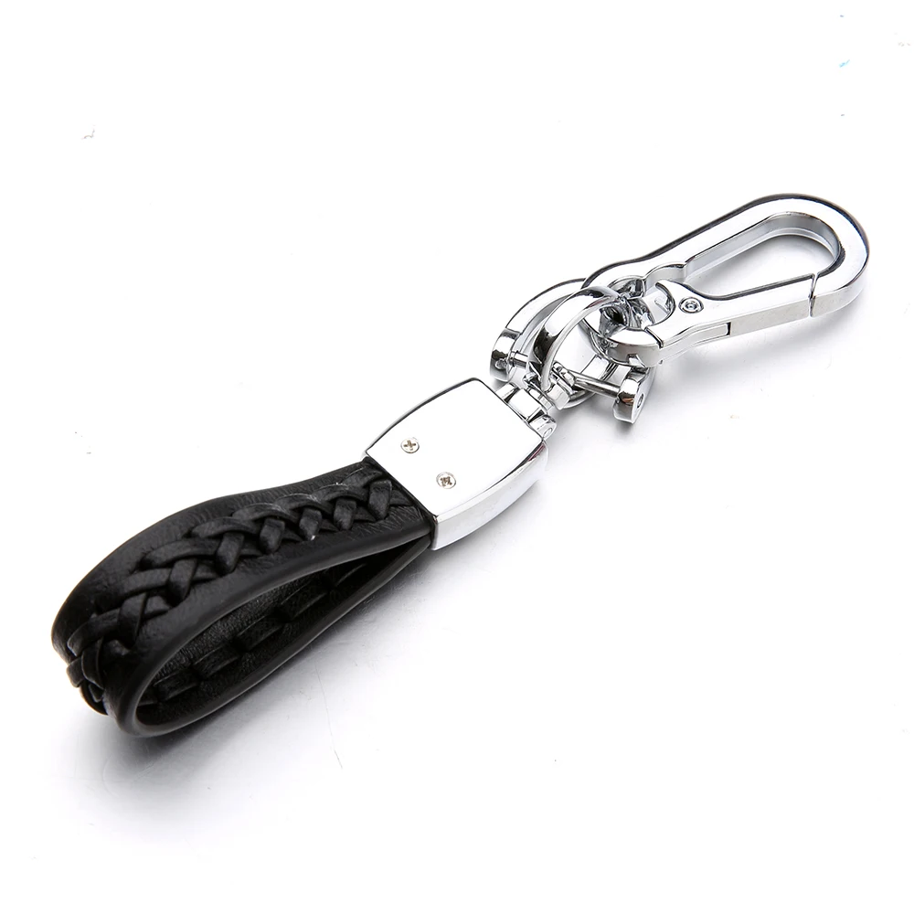 metal key chain ring for Peugeot logo men leather waist hanging high-end gift pendant car accessories keychain