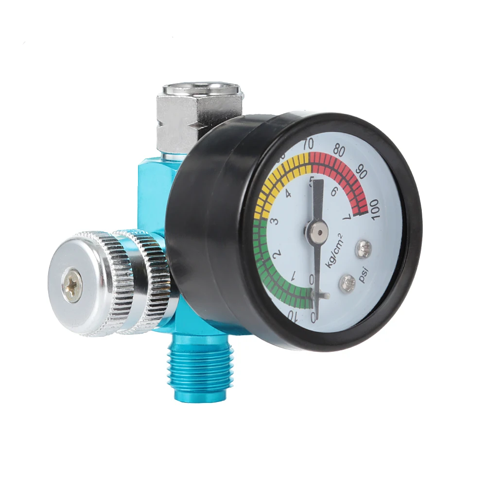 

Spray Gun Regulator Air Pressure Regulator Auto Paint Gun Air Regulator Tool Pressure Gauge Adjustable Regulating Gauge Air Tool