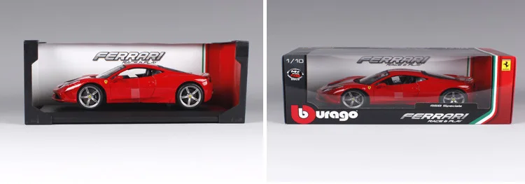 1 чем 18 модель автомобиля Ferrari 458 сплав модель автомобиля Модель Автомобиля Ferrari модель автомобиля украшение автомобиля