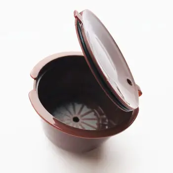 

1PC Plastic Refillable Reusable Coffee Capsule Cafe Coffeeware Filters Sweet Taste Capsules for Coffee Machine Dolce Gusto