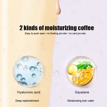 

NEW Rainbow Tricolor Makeup Base Full Coverage Brighten Skin Primer Long Lasting
