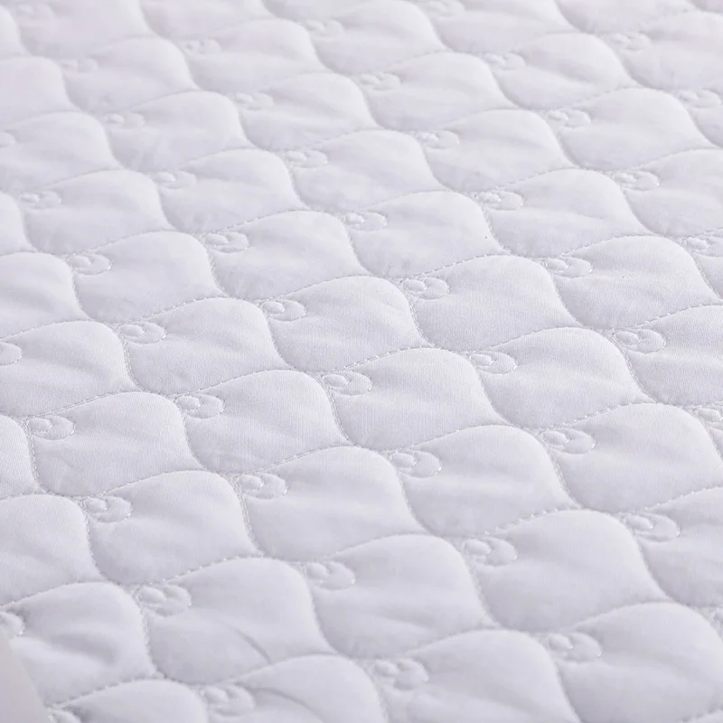 Luxury White Cotton Lace Design Quilting Blanket Bedspread Bed Sheet Bed Cover Pillowcases Full Queen King Size #/