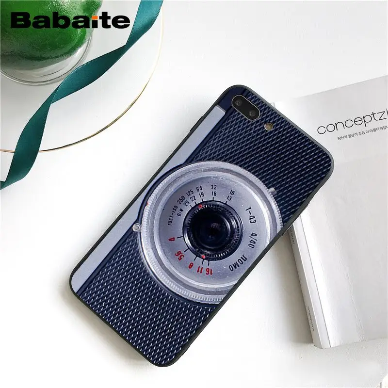 Babaite Old camera Phone Case Cover for iphone 11 Pro 11Pro Max 6S 6plus 7 7plus 8 8Plus X Xs MAX 5 5S XR