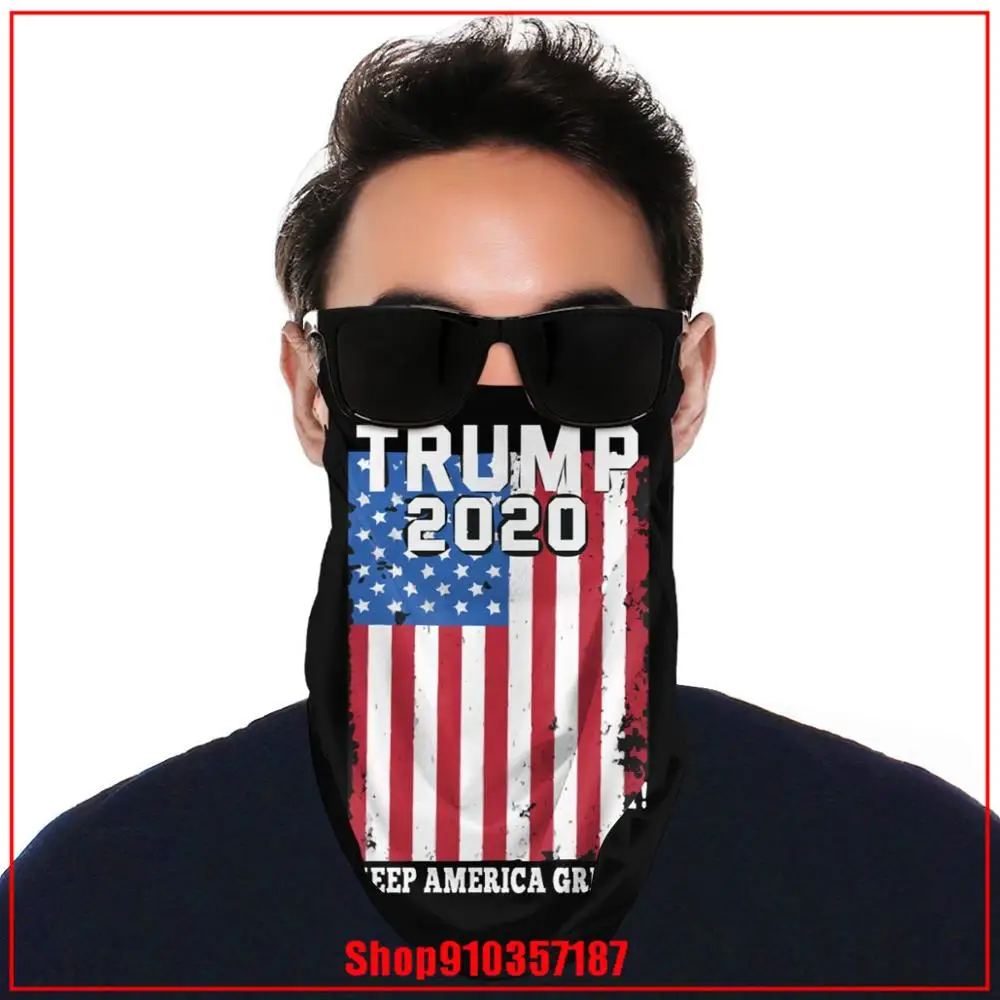 Превосходная мотоциклетная маска для лица с надписью Keep America Great полумаска зимняя
