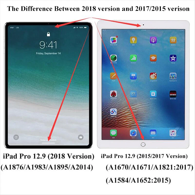 2.5D стекло для Apple iPad Pro 1" Полное покрытие экрана планшета протектор для Apple iPad Pro 12,9" Премиум Закаленное стекло