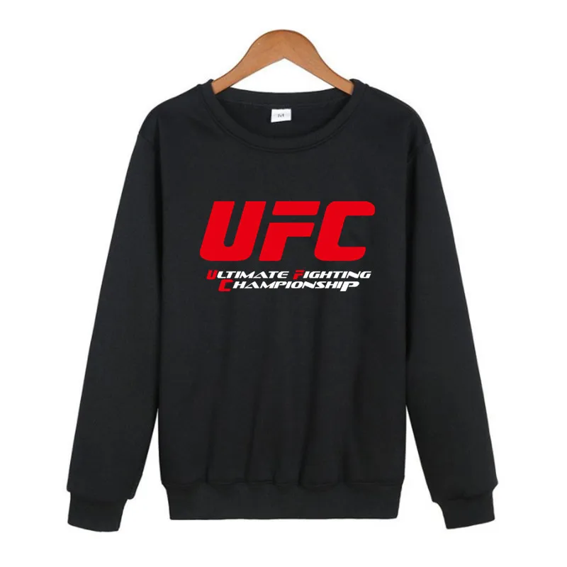 

Ultimate Fighting Hoodie Sweatshirt UFC Pullover Round Collar Casual Long Sleeve Sweatshirts Hoodies Men Tracksuit harajuku