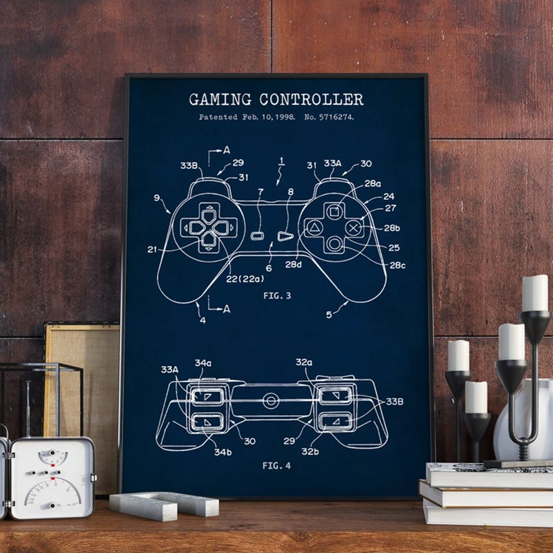 Gaming-Controller-Blueprint-Art-Poster-Patent-Prints-Gamer-Gifts-ame-Room-Decor-Gamepad-Video-Game-Joystick (3)