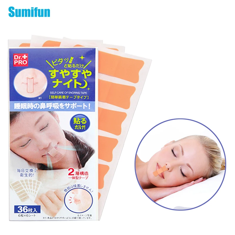 

180Pcs Sleep Anti Snoring Strips Less Mouth Breathing Advanced Gentle Mouth Tape for Better Nose Breathing D2164