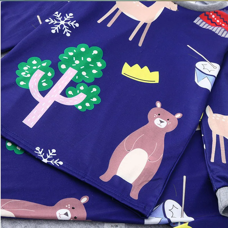 Новинка года; Семейные рождественские пижамы; ночная рубашка для маленьких детей и взрослых; вечерние Семейные комплекты с принтом; подарки
