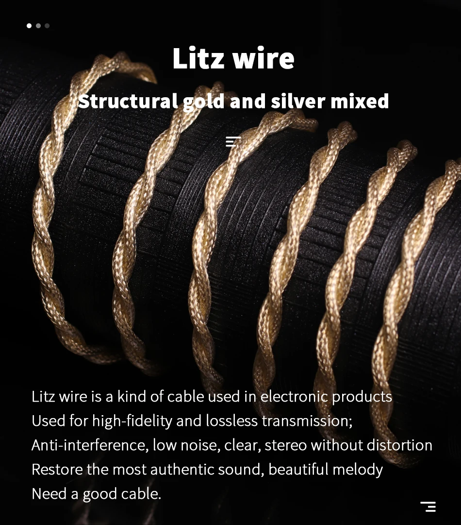 SYRNARN 7N OCC Litz Wire 18awg mix Cable 226 core headphone ZX505/300 Conversion cable Earphone Upgrade HiFi 4.4mm Balanced line SYRNARN 7N OCC Litz Wire 18awg mix Cable 226 core headphone ZX505/300 Conversion cable Earphone Upgrade HiFi 4.4mm Balanced line